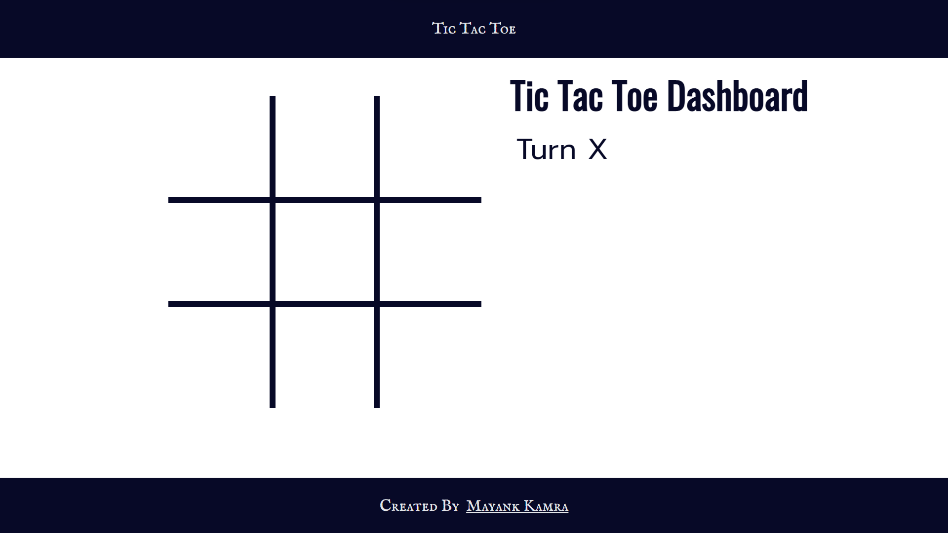Tic Tac Toe