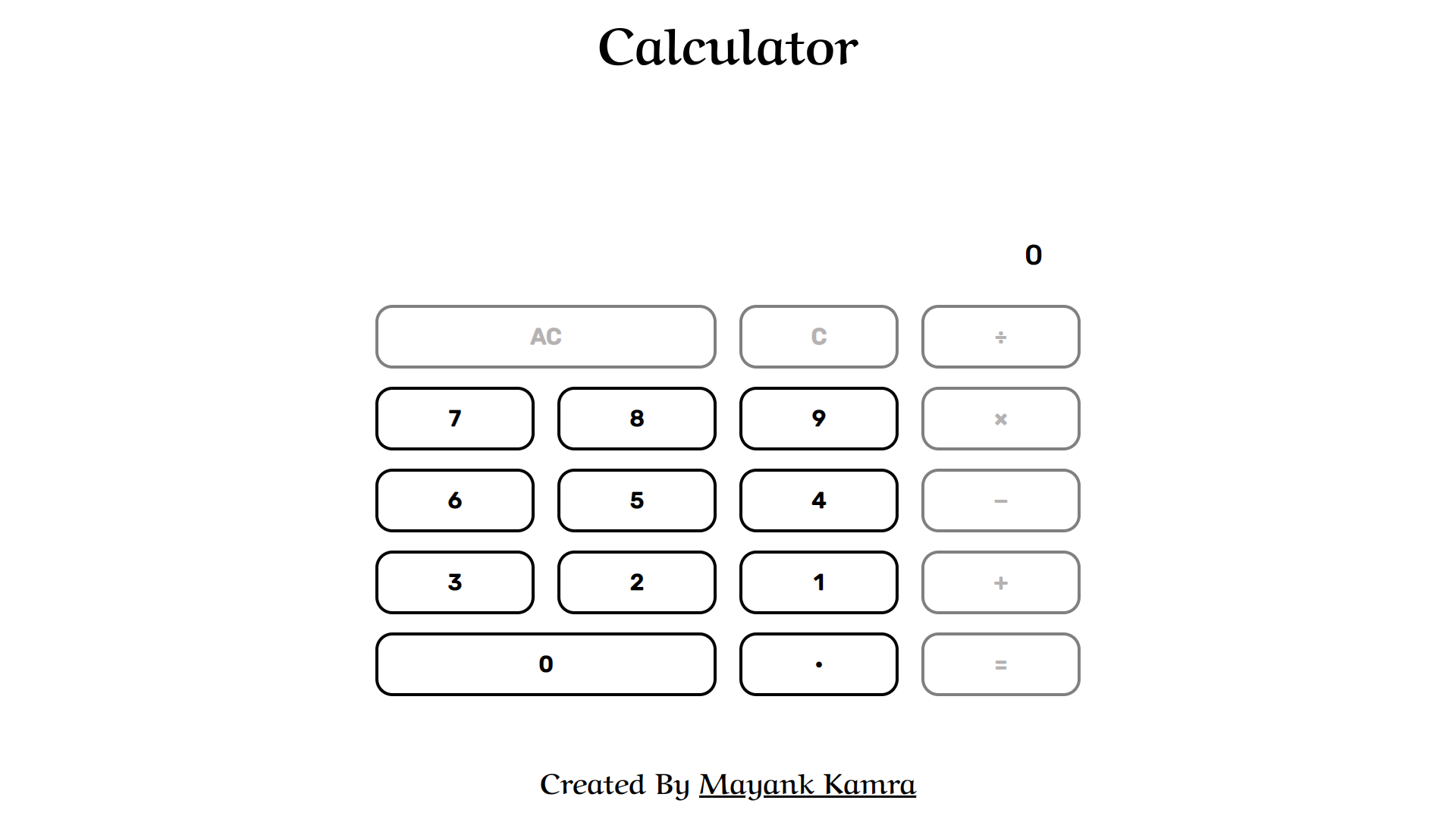 Calculator